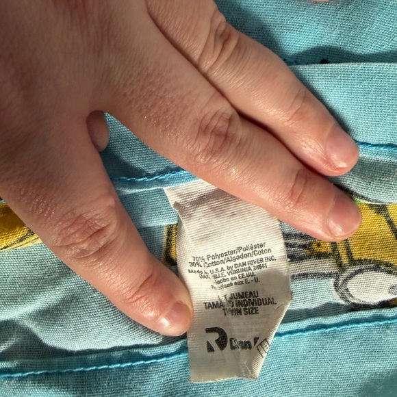 Bob the Builder Twin Sheet Set Flat & Fitted Blue - Picture 2 of 3